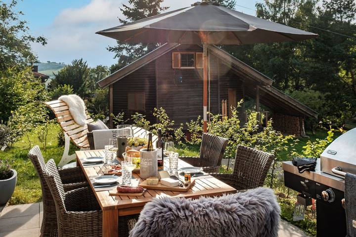 Ferienhaus für 5 Personen, mit Garten und Ausblick sowie Sauna in die Mittelgebirge - 3