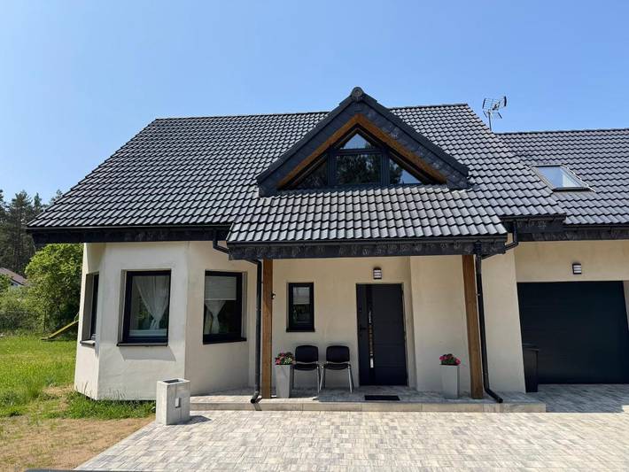 Ferienhaus für 15 Personen, mit Ausblick und Balkon sowie Garten
