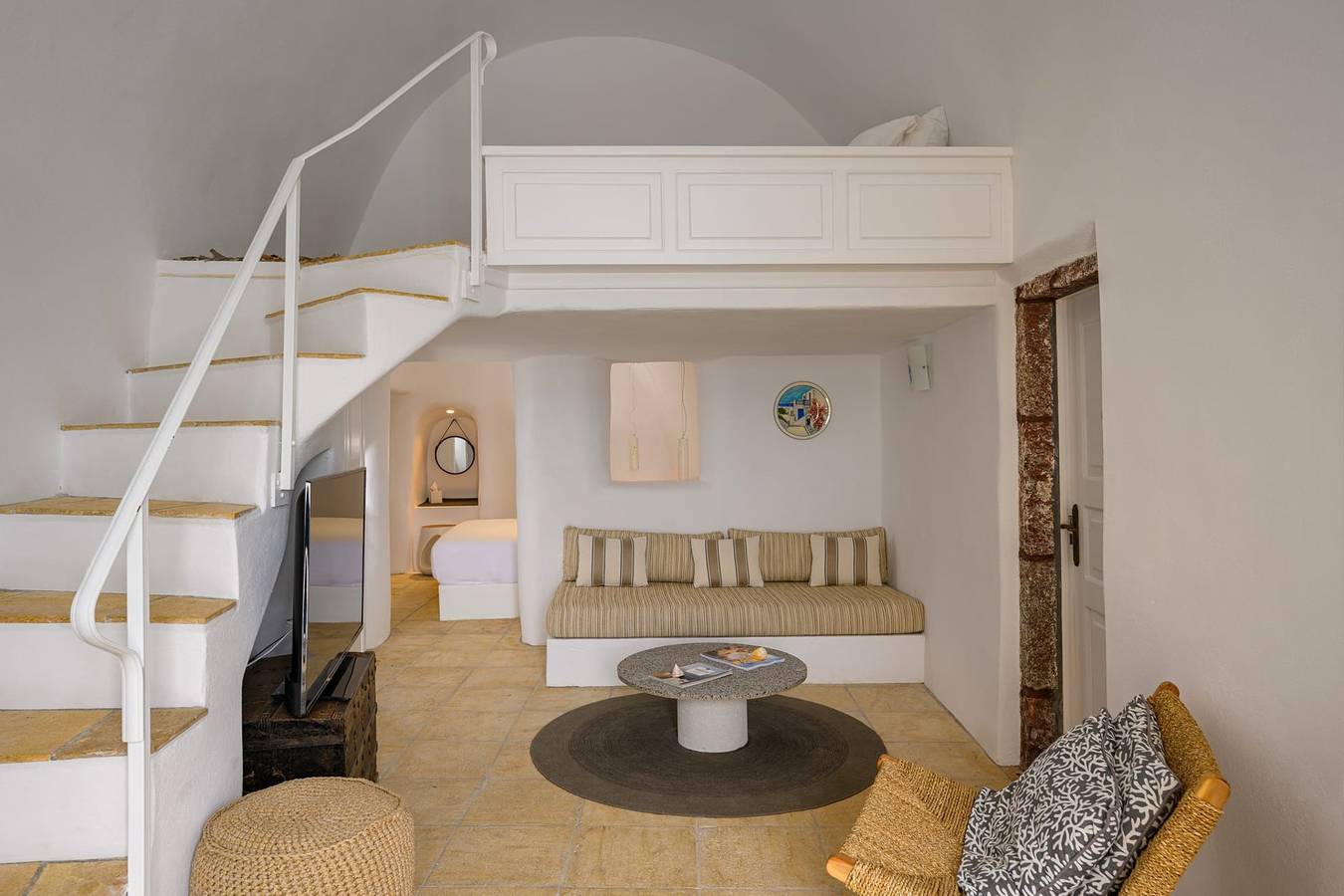 Villa für 5 Personen mit Terrasse in Ormos Ammoudiou, Oia