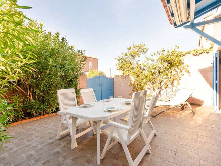 Chalet pour 4 personnes, avec Balcon et Terrasse à Gruissan