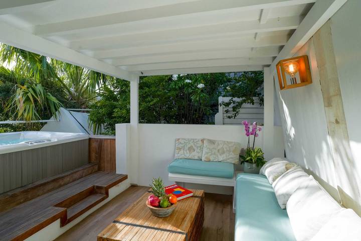 Vacation rental for 2 people, with terrace and pool in Saint-Barthélemy