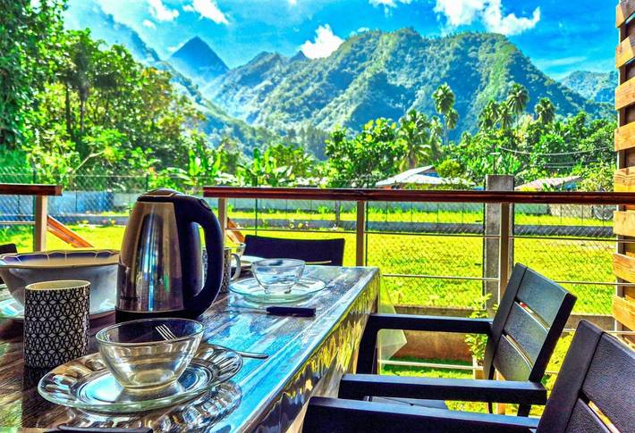 Gîte pour 6 personnes, avec vue et jardin dans Teahupo'o - 3