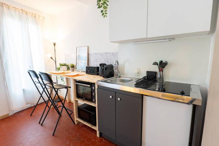 Gîte pour 2 personnes, avec vue et terrasse, animaux acceptés à Digne-les-Bains - 4