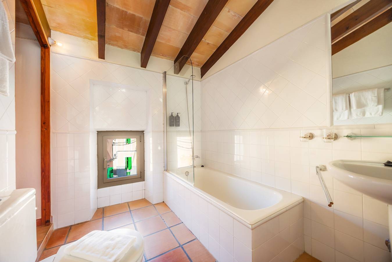Doppelzimmer mit Gemeinschaftspool, Wlan und Klimaanlage in Sineu, Mallorca Inselmitte
