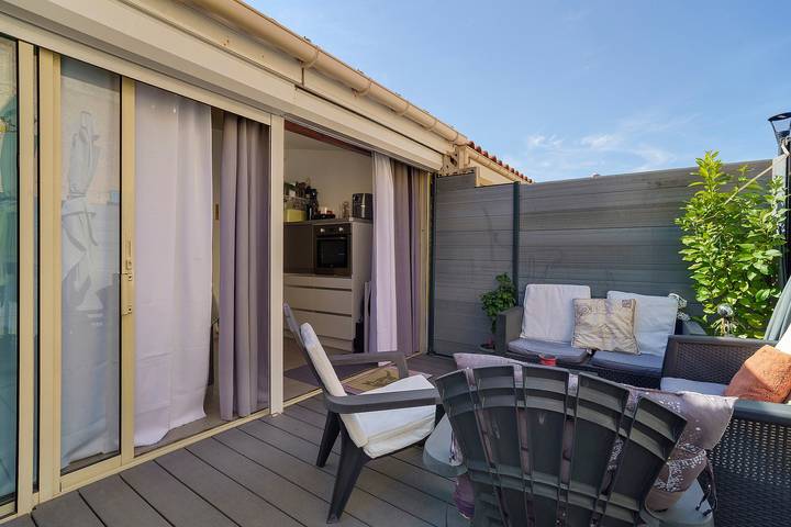 Villa Rosina avec terrasse privée, Wi-Fi et climatisation in Gruissan (Ville), Gruissan