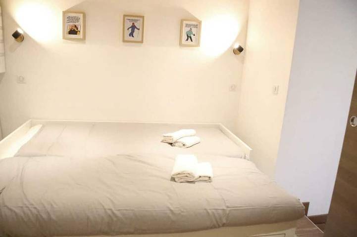 Ganze Wohnung, Apartment just 80 m from the ski lifts. in Saint-François-Longchamp, Le Grand Domaine