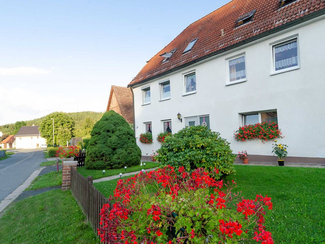 Ganze Ferienwohnung, Ferienwohnung Hertel - Ferienwohnung im Og mit großem Terrassenbalkon in Mistelgau, Frankenalb