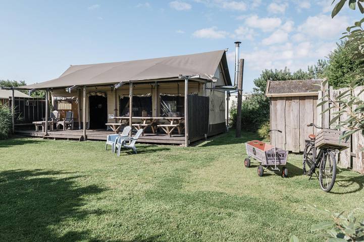 Blokhut voor 8 personen, met tuin in Callantsoog