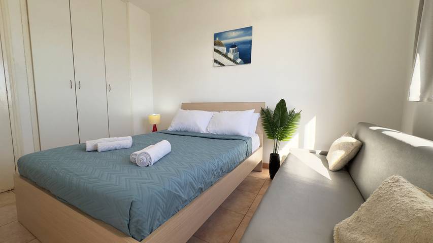 Ferienwohnung für 3 Personen, mit Balkon und Meerblick, mit Haustier in Larnaka - 2