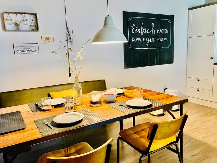 Ferienwohnung für 5 Personen, mit Sauna und Garten in Dornum