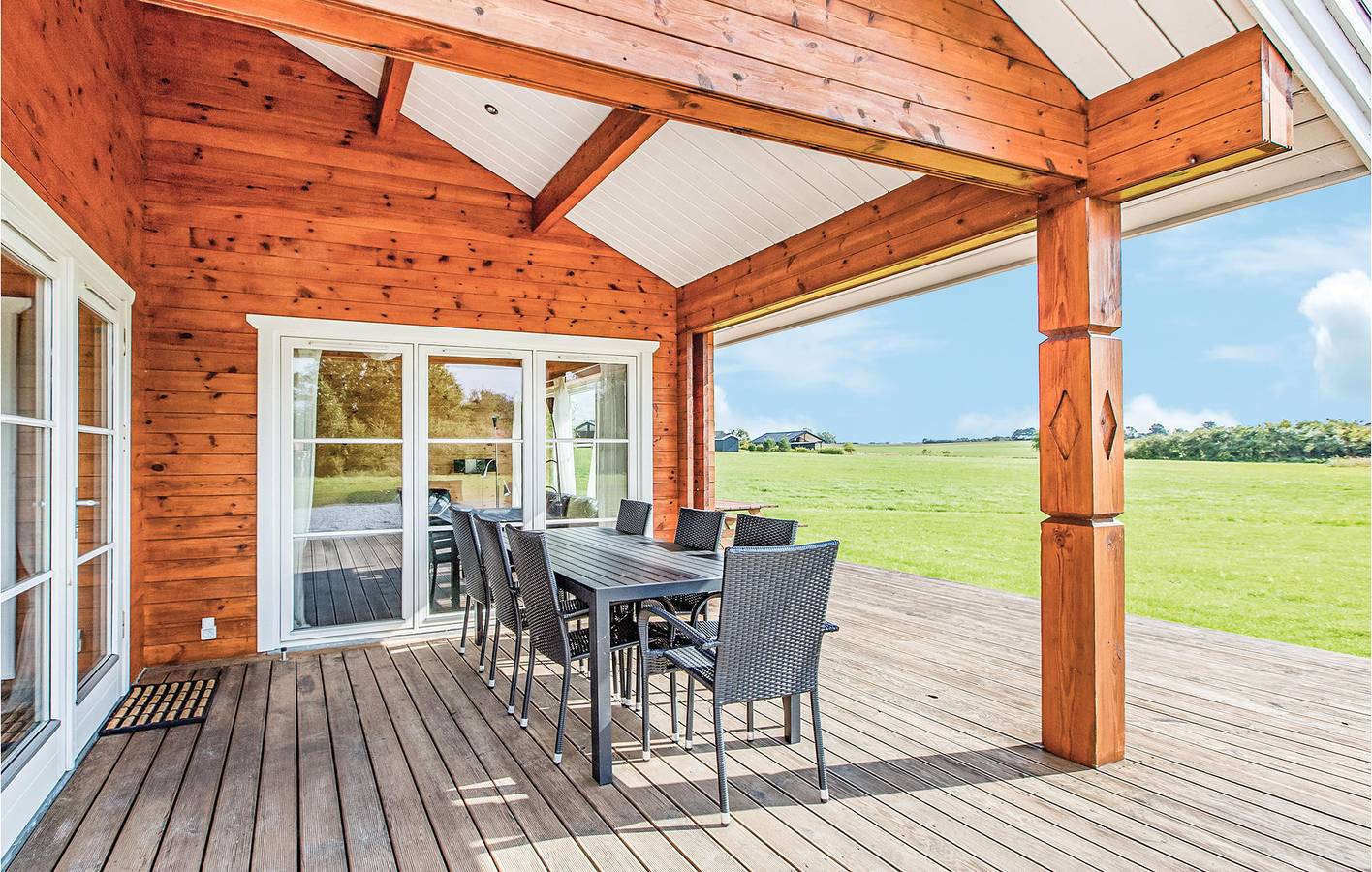Maison de vacances pour 6 personnes avec jacuzzi in Havnsø, Région de Kalundborg