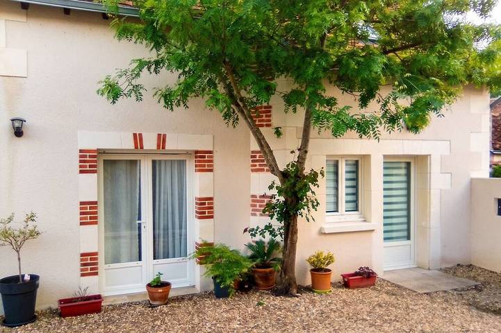 Maison de vacances pour 4 personnes, avec Balcon/Terrasse ainsi que Terrasse et Jardin à Selles-sur-Cher