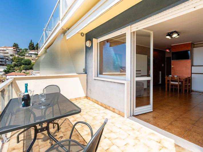 Gîte pour 2 personnes, avec balcon, animaux acceptés à San Remo - 3