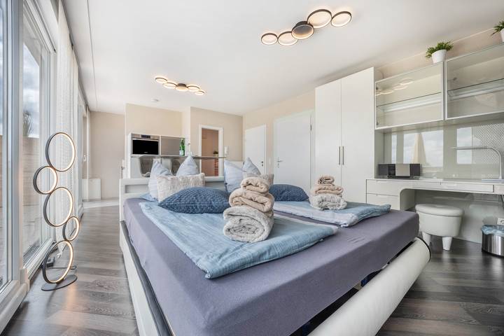 Ferienwohnung für 2 Personen, mit Balkon und Seeblick in Hannover und Umgebung - 4