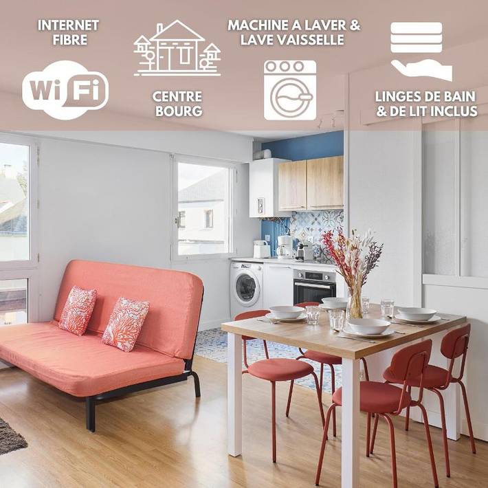 Gîte pour 4 personnes à Sautron