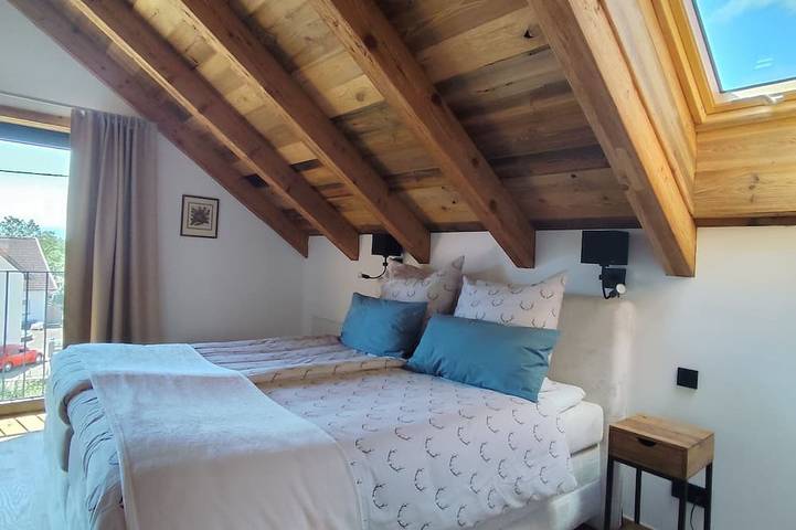 Lechrain Chalet - Luxusferienhaus am Biohof in Reichling, Romantische Straße