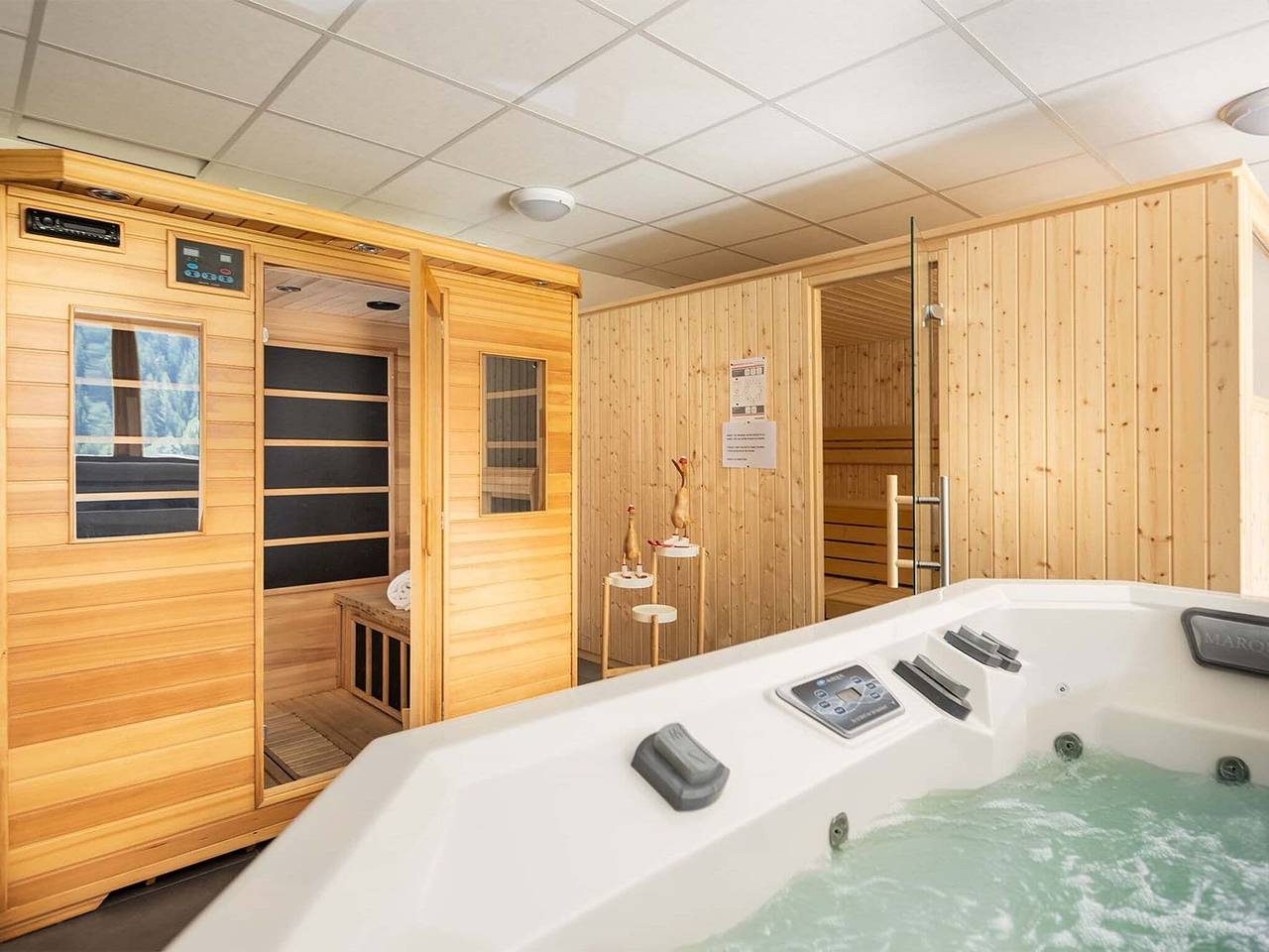 Geheel appartement, Chalet in Paradiski met Spa en Uitzicht in Vanoise Nationaal Park
