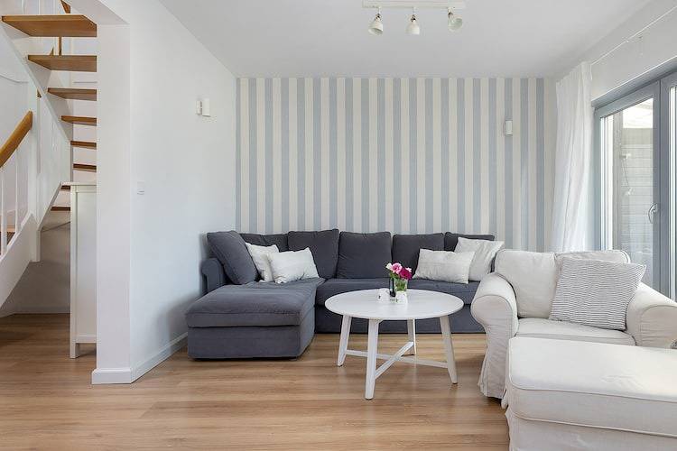 Ferienhaus, 3 Schlafzimmer, privater Garten in Trzęsacz, Powiat gryficki