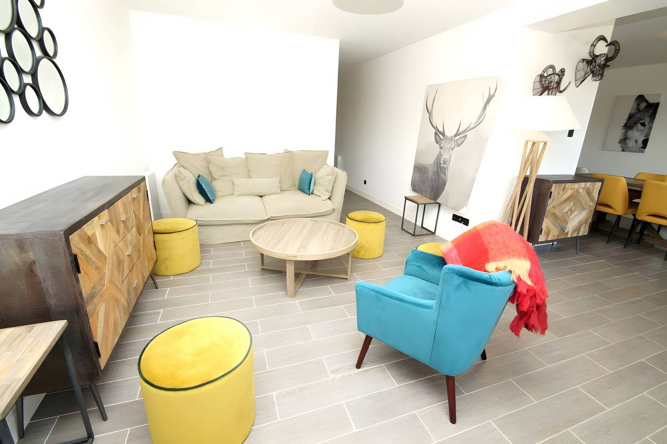 Ganze Wohnung, Apartment 'Marmotte 406' mit Bergblick und Balkon in Mont-de-Lans, Les Deux Alpes