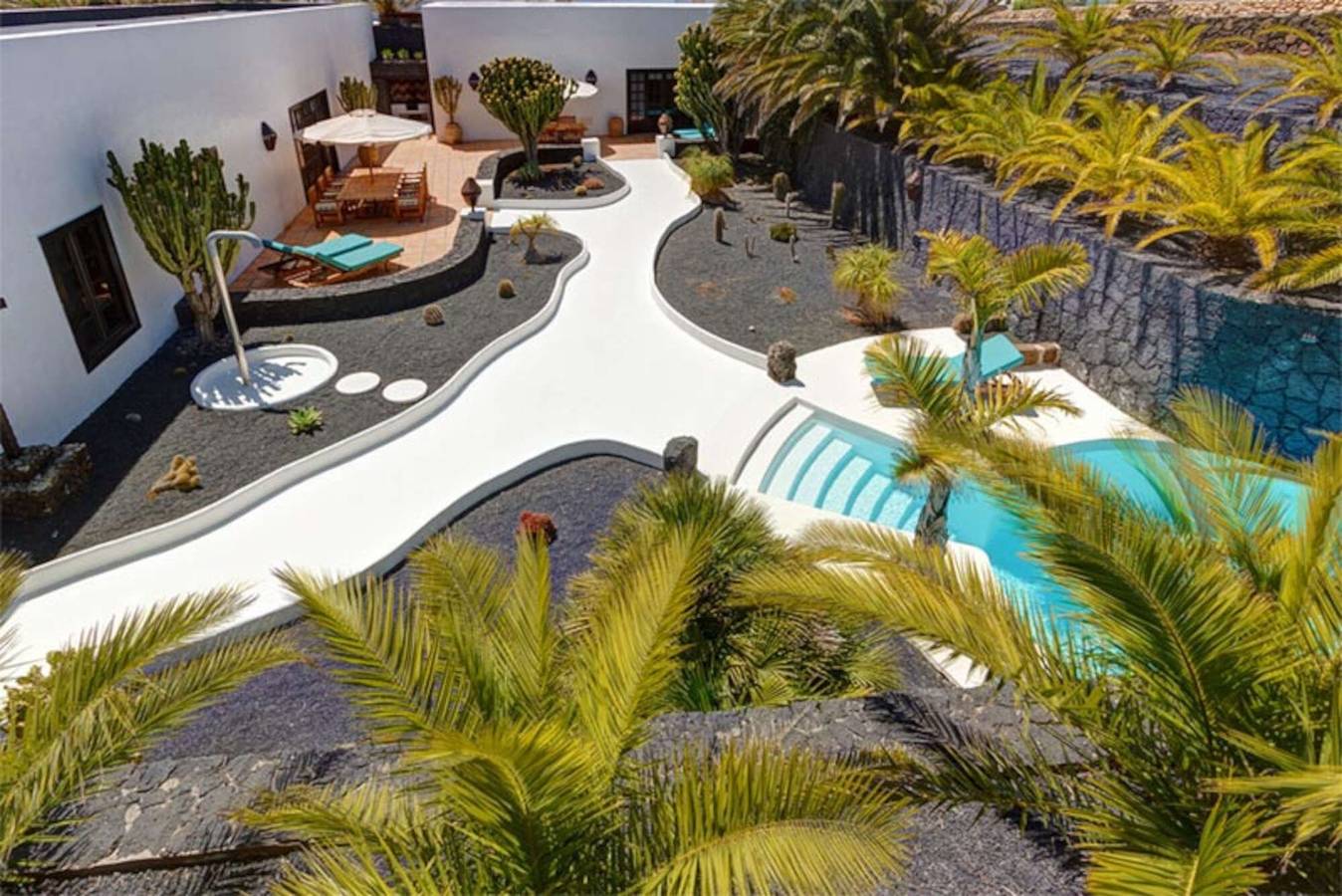 Ferienvilla 'El Cactus' mit Gemeinschaftspool und Wi-Fi in Teguise, Lanzarote