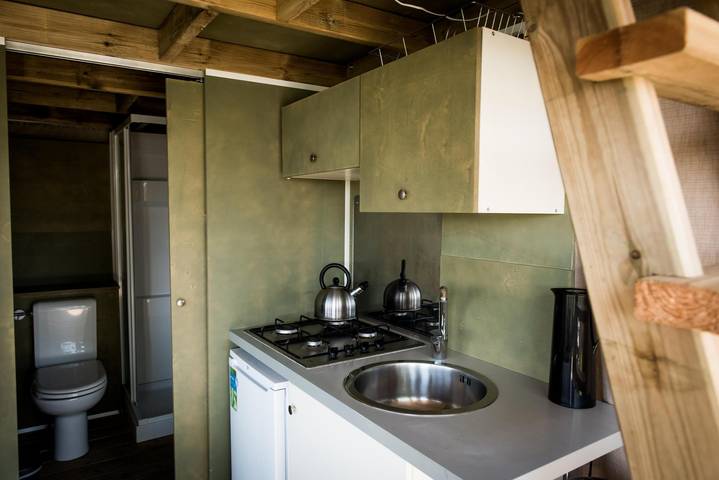Camping für 4 Personen, mit Balkon/Terrasse und Terrasse in Belgien - 3