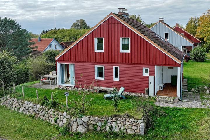 Ferienhaus für 4 Personen, mit Terrasse und Garten, kinderfreundlich