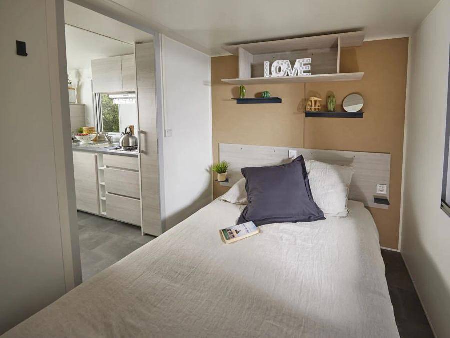 Camping A L'Abri de l'Océan - Mobilheim 6 personen - Premium in Baye, Quimper und Umgebung