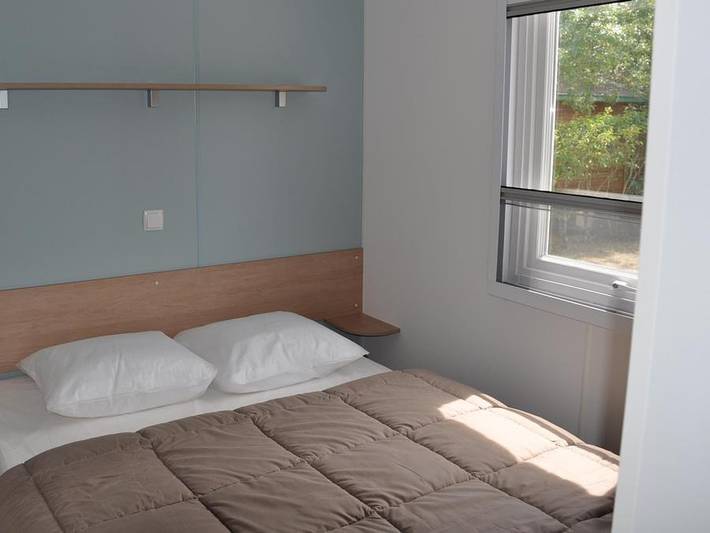 Camping Mas Llinas  - Mobilheim 4 personen - Trigano Evo 29 Ti in Le Boulou, Mittelmeerküste (Frankreich)