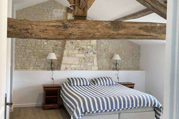 Gîte pour 9 personnes, avec jardin dans Bellevigne - 2