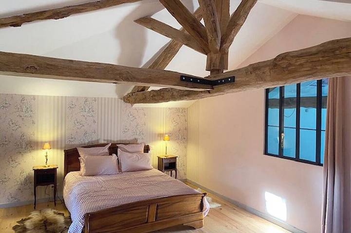 Location de vacances pour 6 personnes, avec piscine, animaux acceptés à Saint-Adjutory - 2