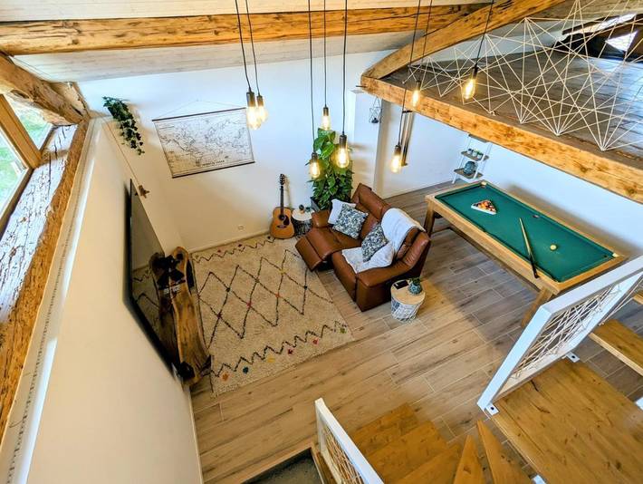 Location de vacances pour 6 personnes, avec sauna ainsi que jardin et piscine à Saint-Martin-d'Uriage - 4