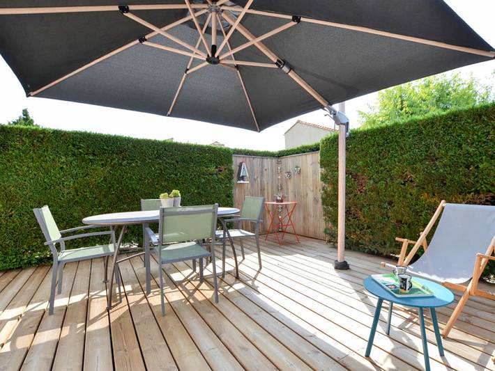Ferienhaus für 5 Personen, mit Terrasse und Pool in La Palmyre