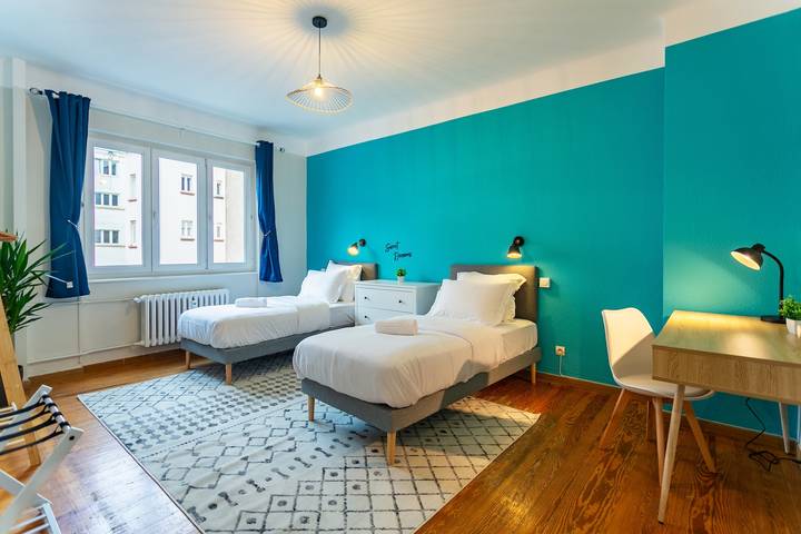 Gîte pour 6 personnes, avec balcon à Strasbourg - 4