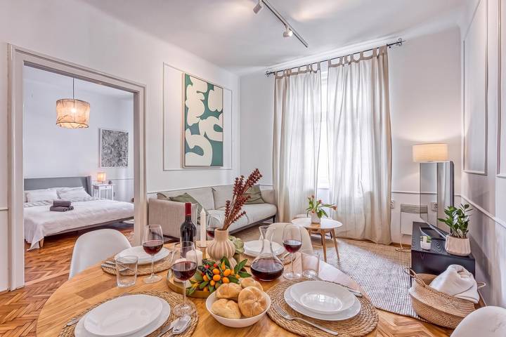 Apartament wakacyjny dla 4 osób, z Balkon i Basen dla dzieci w Zagrzeb