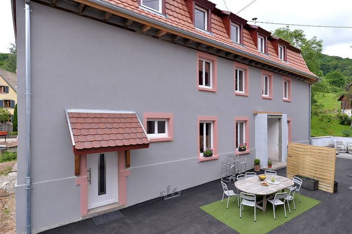 Gîte pour 14 personnes, avec Terrasse dans Schnepfenried