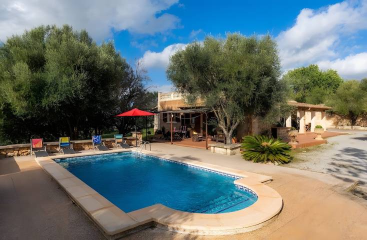 Ferienhaus 'Enjoy Finca Cocotte mit Pool' und WLAN in Ariany, Mallorca Inselmitte