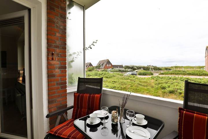 Ferienwohnung für 2 Personen, mit Balkon und Ausblick in Hörnum - 3