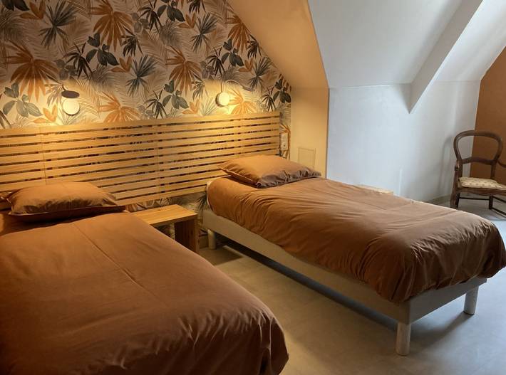 Cottage pour 2 personnes, avec jardin à Urville-Nacqueville