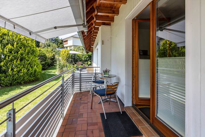 Appartement entier, Appartement 'Haus Regina' avec jardin commun, balcon et Wi-Fi in Löffingen Ort, Löffingen
