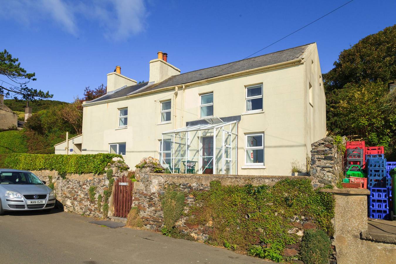 Casa rural para 7 personas con jardín in Port Erin, Isla de Man