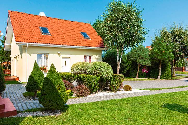 Ferienhaus für 4 Personen, mit Garten in Rewal