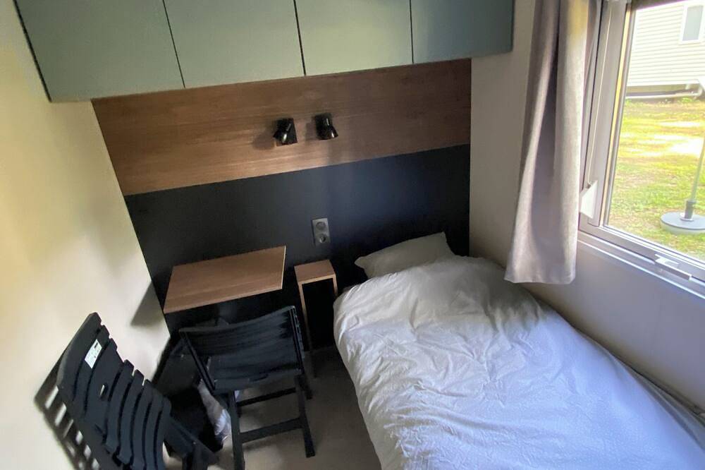 High-comfort mobile home rental, Gulf of Morbihan, non-smoking, no pets. in Monterblanc, Parque natural regional del Golfo de Morbihan