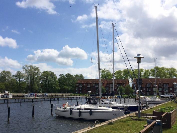 Ferienwohnung für 4 Personen, mit Terrasse und Seeblick in Ueckermünde