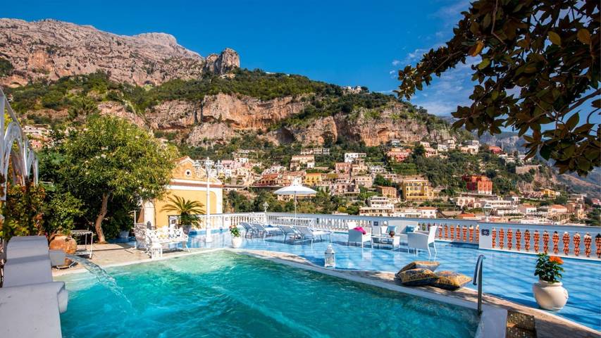 Villa für 12 Personen, mit Balkon und Pool in Positano - 2