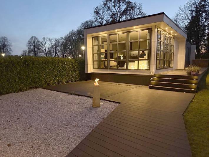 Ferienhaus für 4 Personen, mit Ausblick und Seeblick sowie Garten - 1