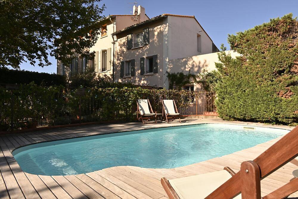 Gîte de standing climatisé 3 ch avec terrasse privative et piscine partagée in Perpignan, Côte méditerranéenne (France)