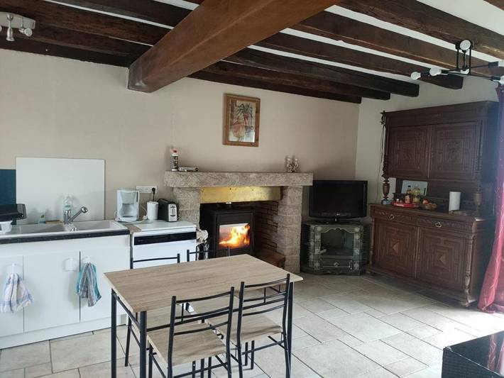 Location de vacances pour 6 personnes, avec jardin et vue à Lépaud