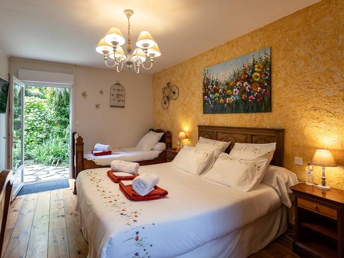 Maison d’hôtes « Chambre Champêtre » avec terrasse partagée, jardin partagé et Wi-Fi in Lannion, Région de Lannion