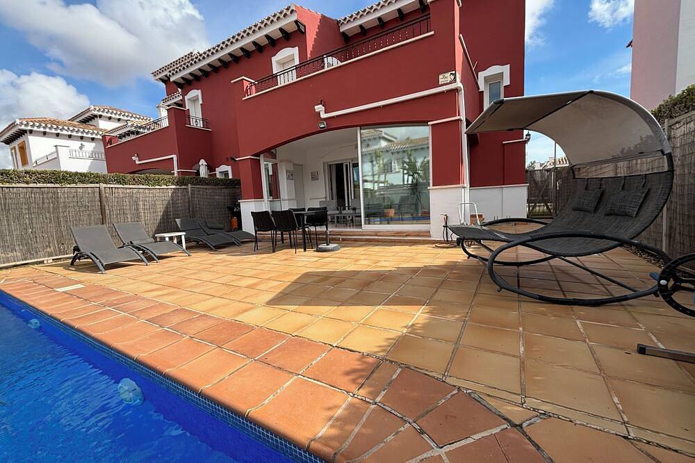 Modern villa with private pool on 5 star Golf Resort in Mar Menor Polaris World, Mar Menor
