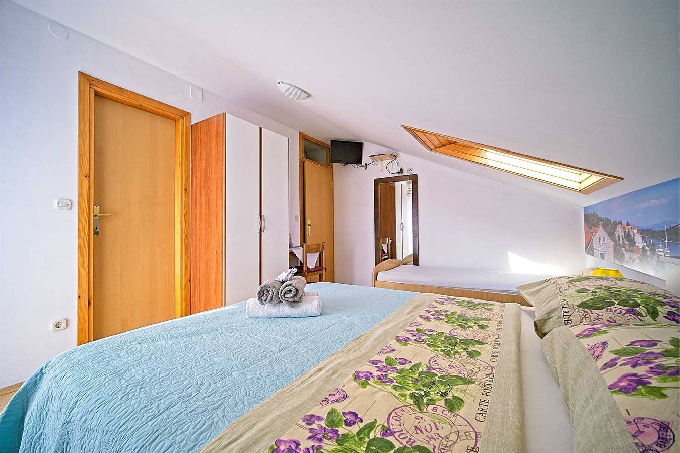 Ganze Wohnung, Matana Pomena - A3 Apartment mit 1 Schlafzimmer, Balkon und Parkblick in Pomena, Mljet